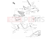 KAWASAKI Z1000 (ZR1000HLF) 52 Side Covers