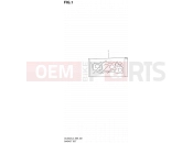 SUZUKI DL650A L3 (2013) V-Strom (E99) 1 - GASKET SET