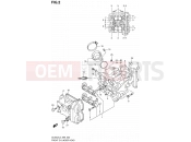 SUZUKI DL650A L3 (2013) V-Strom (E99) 2 - FRONT CYLINDER HEAD