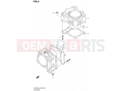 SUZUKI DL650A L3 (2013) V-Strom (E99) 4 - CYLINDER