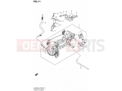 SUZUKI DL650A L3 (2013) V-Strom (E99) 11 - THROTTLE BODY