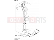 SUZUKI DL650A L3 (2013) V-Strom (E99) 15 - FUEL PUMP