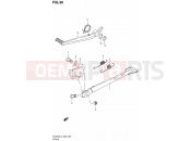SUZUKI DL650A L3 (2013) V-Strom (E99) 36 - STAND