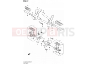 SUZUKI DL650A L3 (2013) V-Strom (E99) 37 - FOOTREST