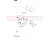 SUZUKI DL650A L3 (2013) V-Strom (E99) 42 - BATTERY HOLDER