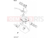 SUZUKI DL650A L3 (2013) V-Strom (E99) 45 - HANDLE LEVER