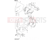 SUZUKI DL650A L3 (2013) V-Strom (E99) 47 - COWLING BODY