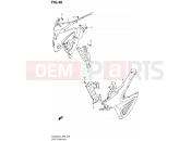 SUZUKI DL650A L3 (2013) V-Strom (E99) 48 - SIDE COWLING