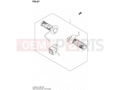 SUZUKI DL650A L3 (2013) V-Strom (E99) 67 - GRIP HEATER SET (OPTIONAL)