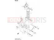 SUZUKI DL650A L3 (2013) V-Strom (E99) 59 - REAR CUSHION LEVER