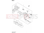 SUZUKI DL650A L3 (2013) V-Strom (E99) 61 - REAR CALIPER