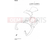 SUZUKI DL650A L4 (2014) V-Strom (E03,E28,E33) 40 - CARRIER (DL650AL4 E28)