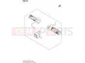 SUZUKI DL650A L4 (2014) V-Strom (E03,E28,E33) 75 - GRIP HEATER SET (OPTIONAL)