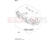 SUZUKI DL650A L4 (2014) V-Strom (E03,E28,E33) 77 - UNDER COWLING SET (OPTIONAL)