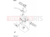 SUZUKI DL650A L4 (2014) V-Strom (E14) 44 - HANDLE LEVER