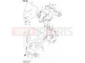 SUZUKI DL650A L4 (2014) V-Strom (E14) 46 - COWLING BODY
