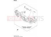 SUZUKI DL650A L4 (2014) V-Strom (E14) 69 - UNDER COWLING SET (OPTIONAL)