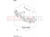 SUZUKI DL650A L4 (2014) V-Strom (E38) 69 - UNDER COWLING SET (OPTIONAL)