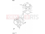 SUZUKI DL650A L4 (2014) V-Strom (E99) 4 - CYLINDER
