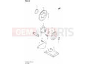 SUZUKI DL650A L4 (2014) V-Strom (E99) 14 - OIL PUMP