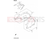 SUZUKI DL650A L4 (2014) V-Strom (E99) 40 - FUEL TANK COVER