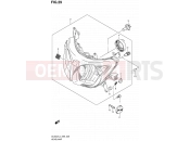SUZUKI DL650A L4 (2014) V-Strom (E99) 29 - HEADLAMP (WITH REFLECTOR)