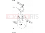 SUZUKI DL650A L4 (2014) V-Strom (E99) 45 - HANDLE LEVER