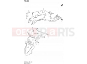 SUZUKI DL650A L4 (2014) V-Strom (E99) 46 - REAR FENDER