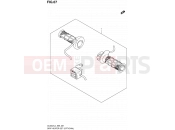 SUZUKI DL650A L4 (2014) V-Strom (E99) 67 - GRIP HEATER SET (OPTIONAL)