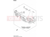 SUZUKI DL650A L4 (2014) V-Strom (E99) 69 - UNDER COWLING SET (OPTIONAL)