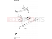 SUZUKI DL650A L5 (2015) V-Strom (E03,E28,E33) 407A - STAND