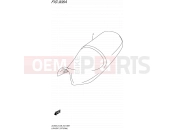 SUZUKI DL650A L5 (2015) V-Strom (E03,E28,E33) 908A - LOW SEAT (OPTIONAL)