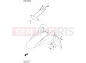 SUZUKI DL650A L5 (2015) V-Strom (E12) 460A - FRONT FENDER
