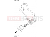 SUZUKI DL650A L5 (2015) V-Strom (E21) 178A - OIL COOLER