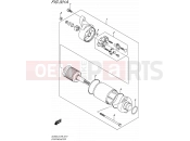 SUZUKI DL650A L5 (2015) V-Strom (E99) 301A - STARTING MOTOR