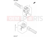 SUZUKI DL650A L5 (2015) V-Strom (E99) 355A - HANDLE SWITCH