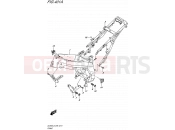 SUZUKI DL650A L5 (2015) V-Strom (E99) 401A - FRAME
