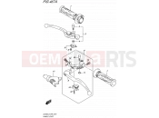 SUZUKI DL650A L5 (2015) V-Strom (E99) 467A - HANDLE LEVER