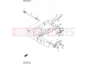 SUZUKI DL650A L5 (2015) V-Strom (E99) 541A - REAR SWINGINGARM