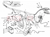DUCATI 1994 Superbike 888 BATTERY » WIRING HARNESS