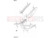 SUZUKI DL650AUE L2 (2012) V-Strom (E21) 41 - FRAME COVER