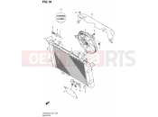 SUZUKI DL650AUE L3 (2013) V-Strom (E21) 18 - RADIATOR (DL650AL3 E21)
