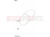 SUZUKI DL650AUE L3 (2013) V-Strom (E21) 71 - LOW SEAT (OPTIONAL)