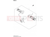 SUZUKI DL650AUE L3 (2013) V-Strom (E21) 73 - GRIP HEATER SET (OPTIONAL)