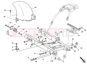 DUCATI Monster 900 SWING ARM DM 006464&GT; » SWING ARM