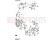 SUZUKI DL650XA L5 (2015) V-Strom (E21) 112A - CRANKCASE COVER