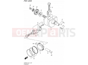 SUZUKI DL650XA L5 (2015) V-Strom (E21) 120A - CRANKSHAFT