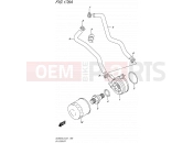SUZUKI DL650XA L5 (2015) V-Strom (E21) 178A - OIL COOLER