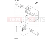 SUZUKI DL650XA L5 (2015) V-Strom (E21) 355A - HANDLE SWITCH