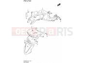 SUZUKI DL650XA L5 (2015) V-Strom (E21) 474A - REAR FENDER